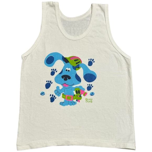 Blue's Clues Other - Blue’s Clues Vintage 90’s Construction Tank Top